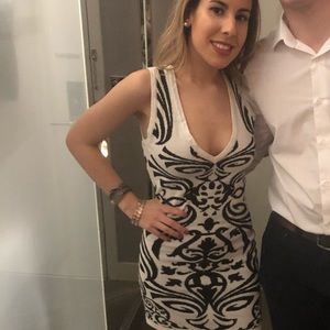 Wowcouture Mini Dress Exposed Back (Fits Small)